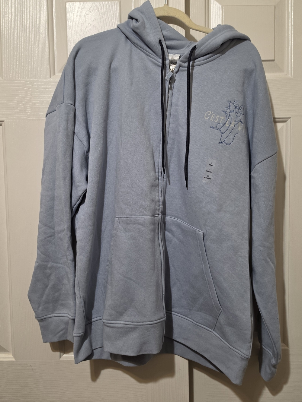 Disney Parks Remy’s Ratatouille Adventure Hoodie c'est la vie Jacket Large NWT